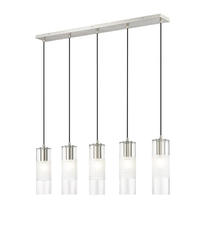 Z-Lite Alton Linear Chandelier Brushed Nickel | Lighting House Orillia