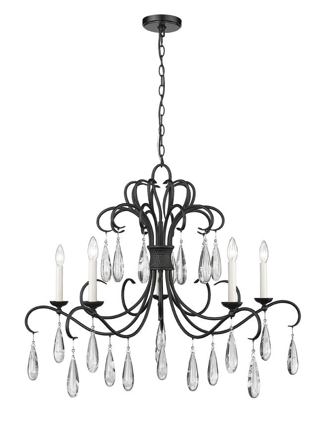 Z-Lite Amara Chandelier Foyer Interior Lifestyle | Lighting House Orillia