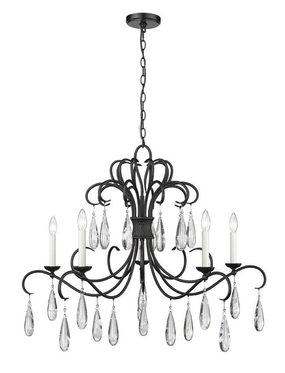 Z-Lite Amara Chandelier Foyer Interior Lifestyle | Lighting House Orillia
