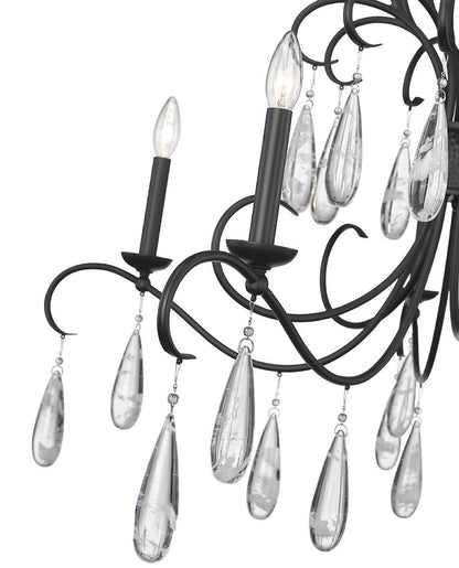 Z-Lite Amara Chandelier Interior Lifestyle Angle | Lighting House Orillia