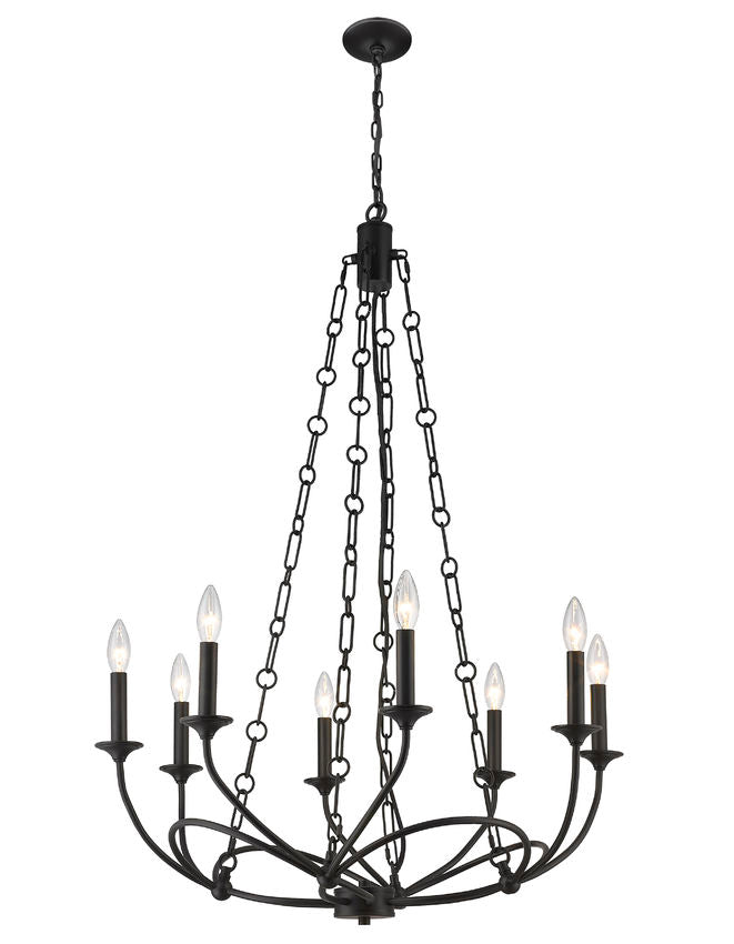 Z-Lite Arabella Chandelier Dining Room Interior Lifestyle | Lighting House Orillia