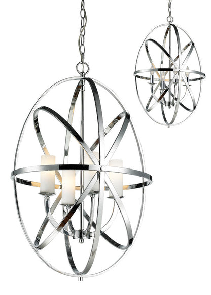 Z-Lite Aranya Mini Chandelier Chrome | Lighting House Orillia