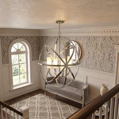 Z-Lite Aranya Chandelier, Matte Opal Glass | Lighting House Orillia