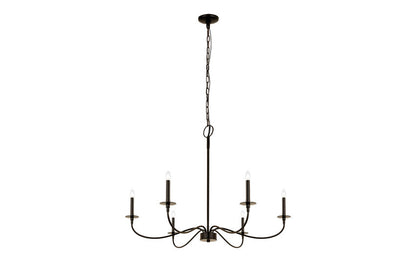 Z-Lite Arrington Chandelier Dining Room Interior Lifestyle | Lighting House Orillia