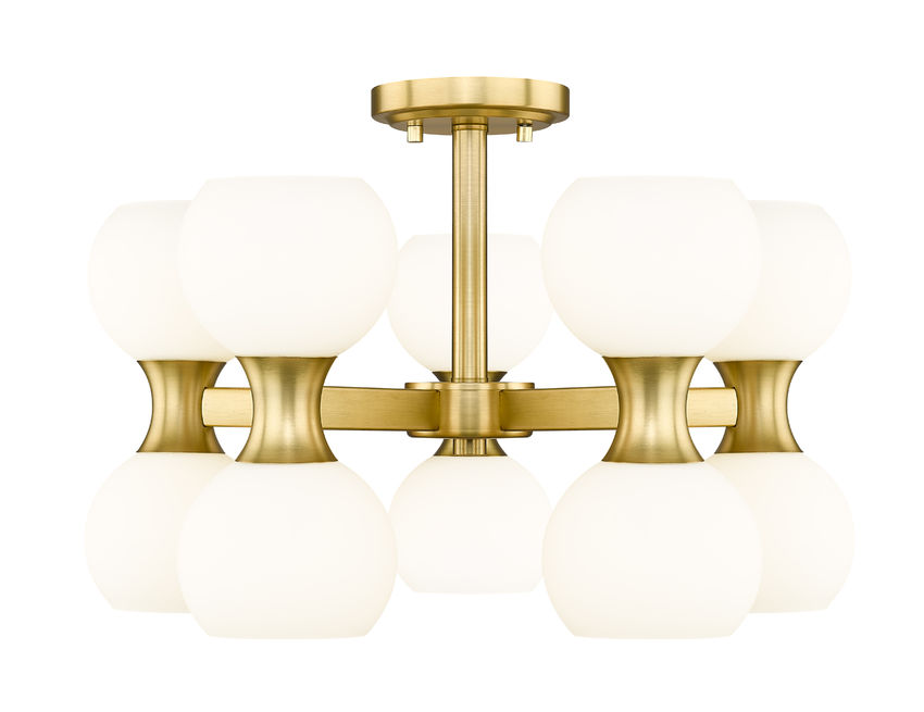 Z-Lite Artemis Semi-Flush Mount Kitchen Interior Lifestyle | Lighting House Orillia