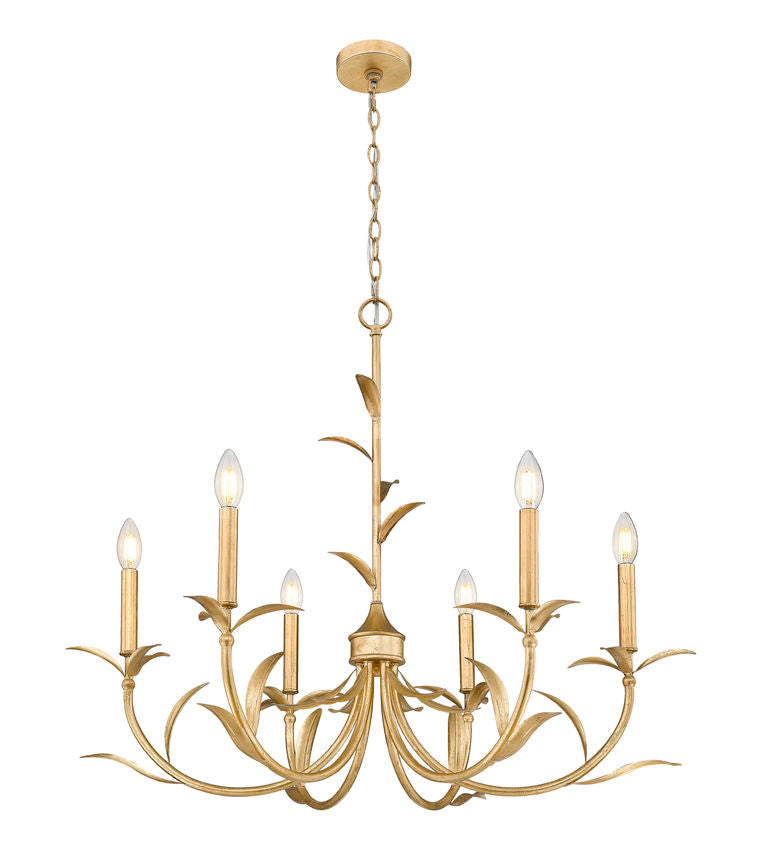 Z-Lite Aslin Chandelier Dining Room Interior Lifestyle | Lighting House Orillia
