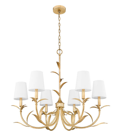 Z-Lite Aslin Chandelier Night Lighting | Lighting House Orillia
