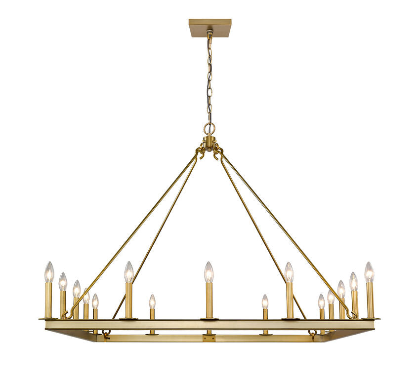 Z-Lite Barclay 16-Light Chandelier Dining Room Interior Lifestyle | Lighting House Orillia