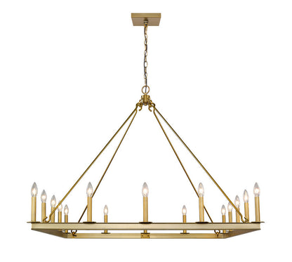 Z-Lite Barclay 16-Light Chandelier Dining Room Interior Lifestyle | Lighting House Orillia