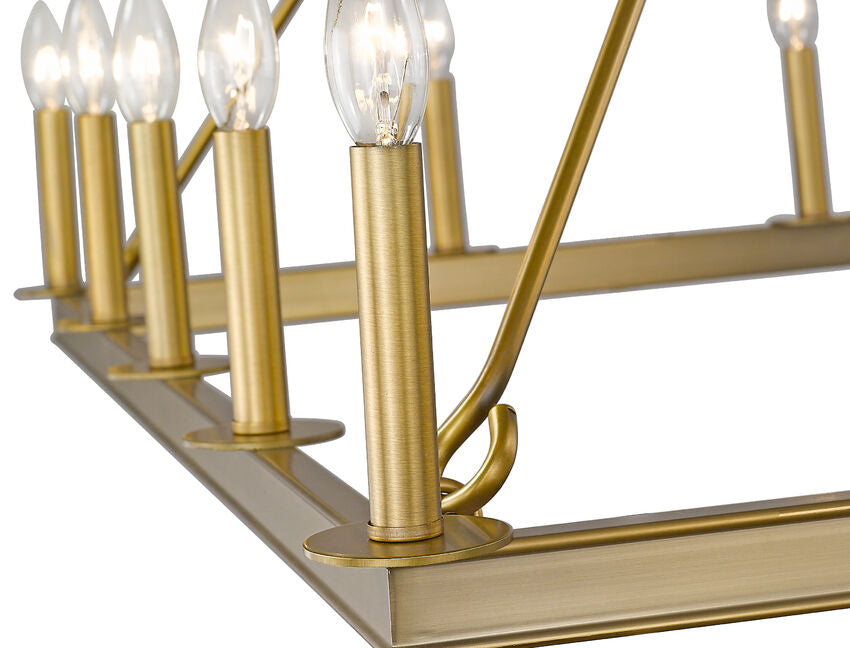 Z-Lite Barclay 16-Light Chandelier Interior Lifestyle Angle | Lighting House Orillia
