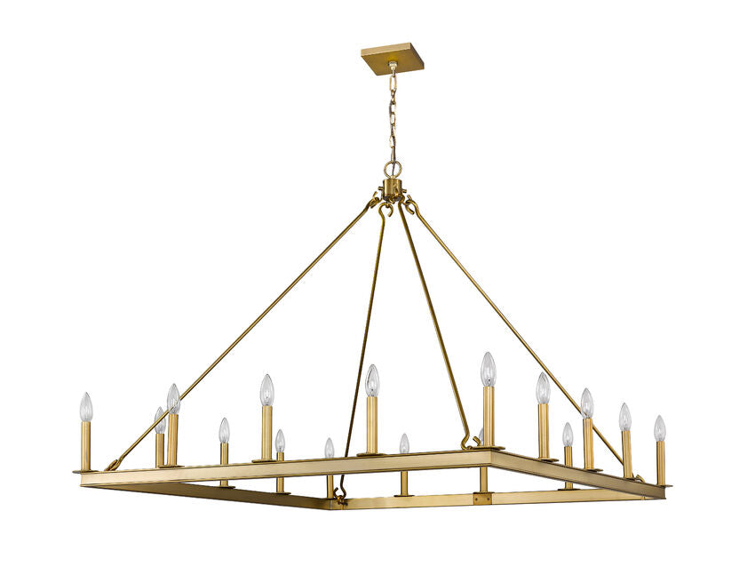 Z-Lite Barclay 16-Light Chandelier Night Lighting | Lighting House Orillia