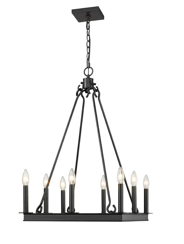 Z-Lite Barclay Chandelier Foyer Interior Lifestyle | Lighting House Orillia