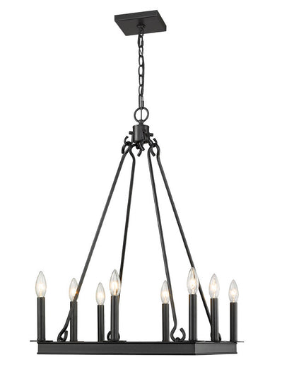 Z-Lite Barclay Chandelier Foyer Interior Lifestyle | Lighting House Orillia