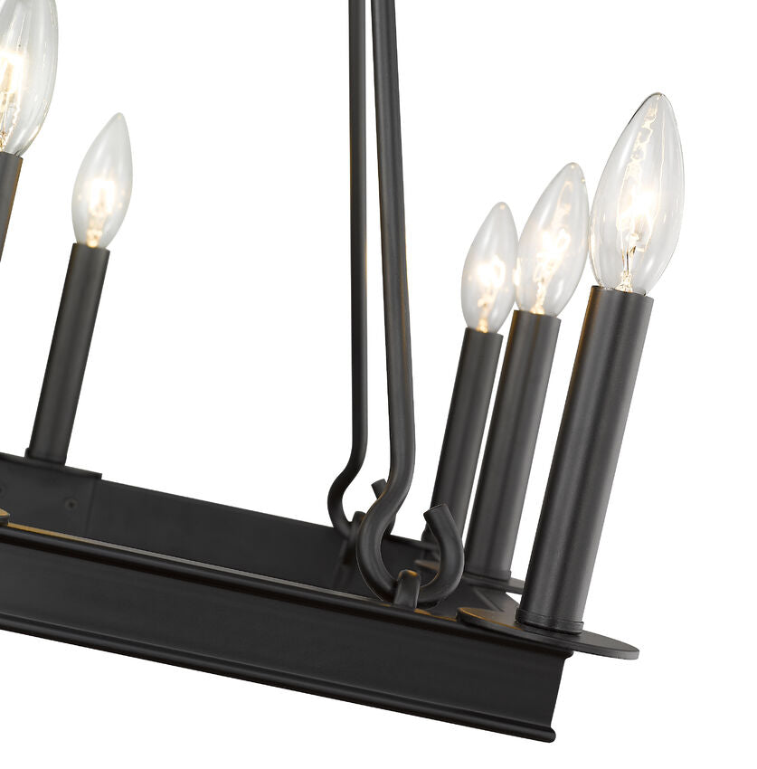 Z-Lite Barclay Chandelier Interior Lifestyle Angle | Lighting House Orillia