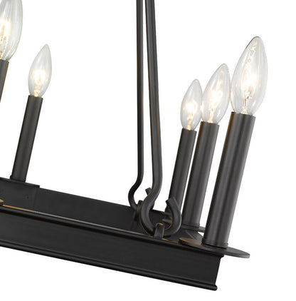 Z-Lite Barclay Chandelier Interior Lifestyle Angle | Lighting House Orillia
