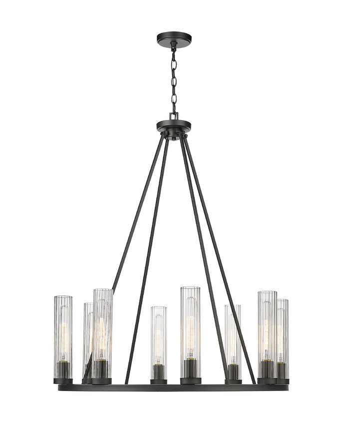 Z-Lite Beau Chandelier Dining Room Interior Lifestyle | Lighting House Orillia