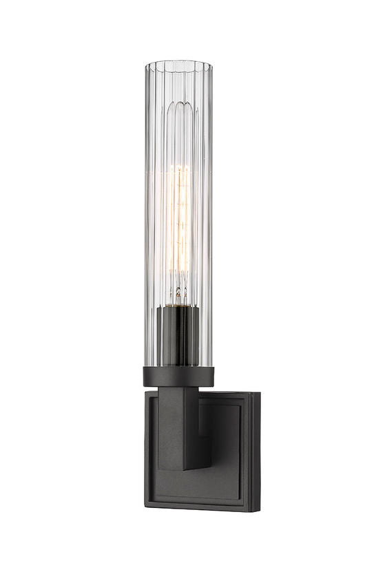 Z-Lite Beau Wall Sconce 1-Light Bronze | Lighting House Orillia