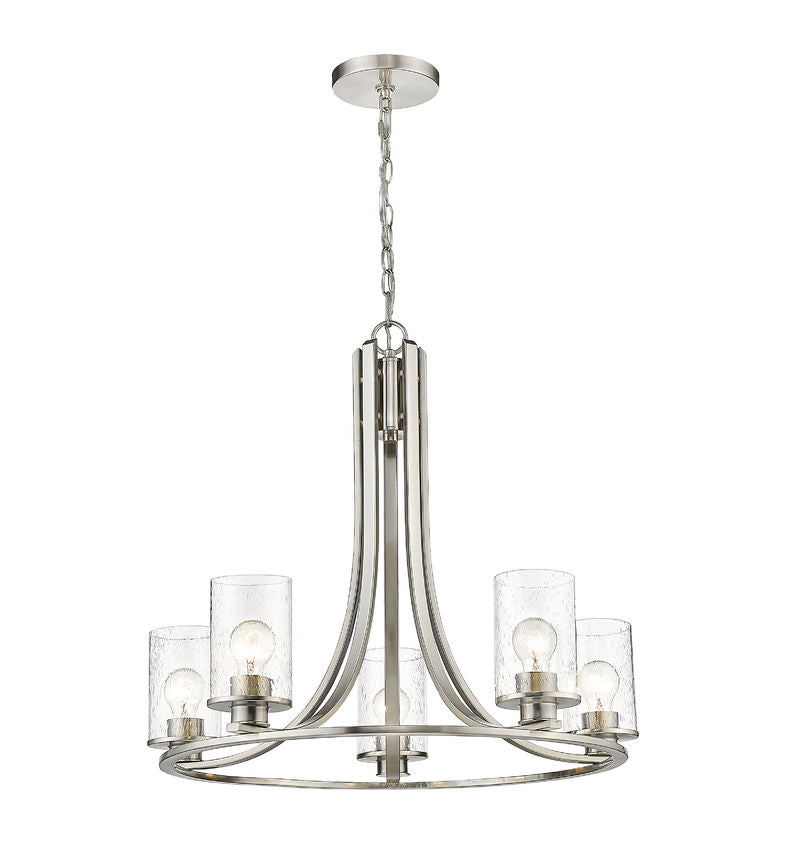 Z-Lite Beckett Chandelier Brushed Nickel | Lighting House Orillia
