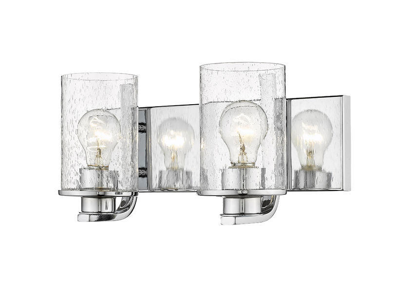 Z-Lite Beckett Vanity Light 2-Light Chrome | Lighting House Orillia