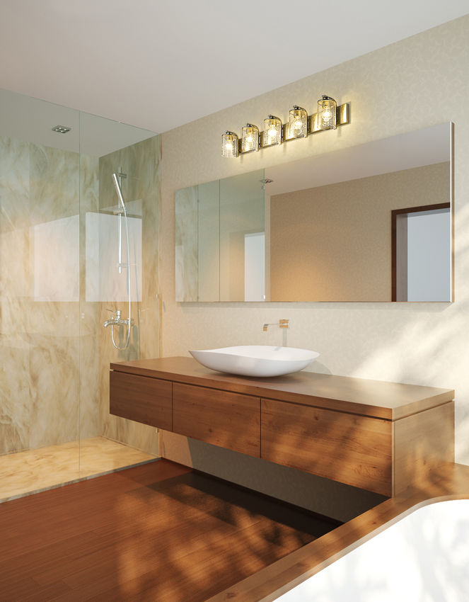 Z-Lite Beckett Vanity Light Arm Detail | Lighting House Orillia