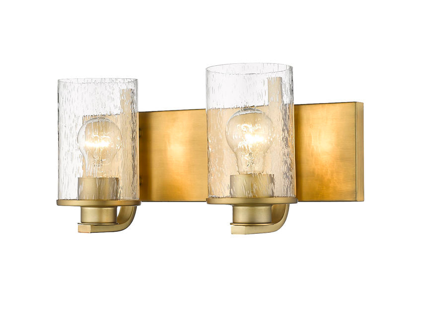 Z-Lite Beckett Vanity Light 2-Light Olde Brass | Lighting House Orillia