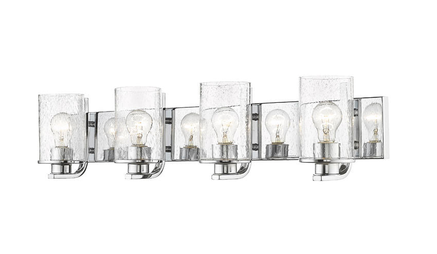 Z-Lite Beckett Vanity Light 4-Light Chrome | Lighting House Orillia
