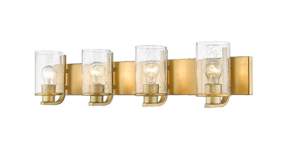 Z-Lite Beckett Vanity Light 4-Light Olde Brass | Lighting House Orillia