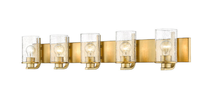 Z-Lite Beckett Vanity Light 5-Light Olde Brass | Lighting House Orillia
