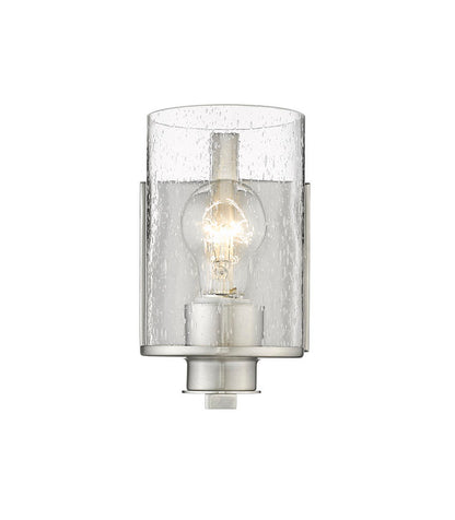 Z-Lite Beckett Wall Sconce Bathroom Interior Lifestyle | Lighting House Orillia