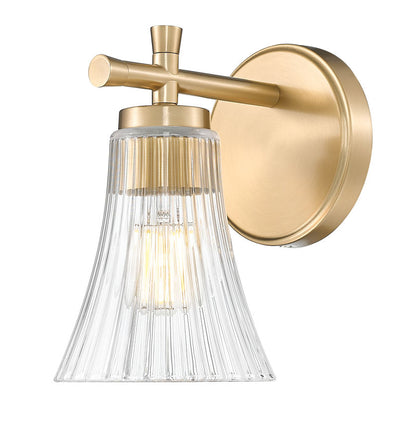 Z-Lite Belle Wall Sconce Modern Gold | Lighting House Orillia