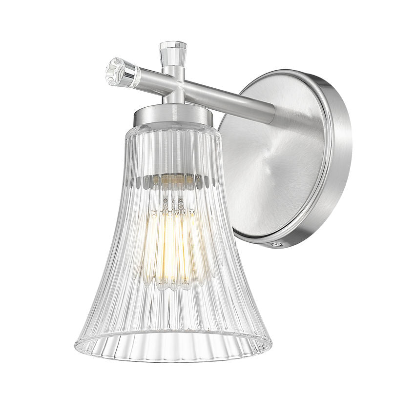 Z-Lite Belle Wall Sconce Powder Room Interior Lifestyle | Lighting House Orillia