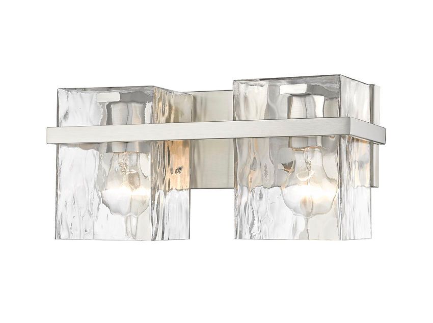 Z-Lite Bennington Vanity Light 2-Light Brushed Nickel | Lighting House Orillia