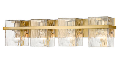 Z-Lite Bennington Vanity Light 4-Light Modern Gold