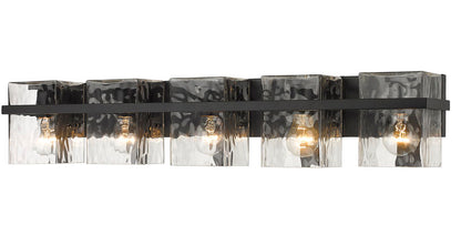 Z-Lite Bennington Vanity Light 5-Light Matte Black