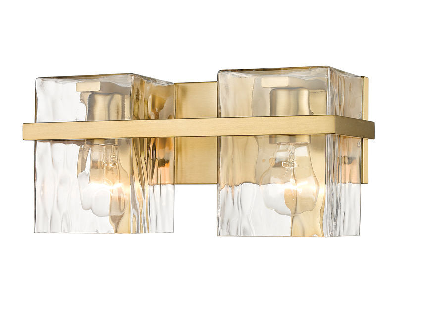 Z-Lite Bennington Vanity Light 2-Light Modern Gold