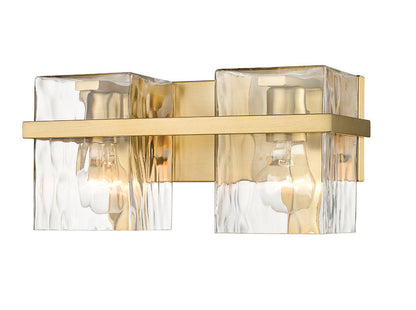 Z-Lite Bennington Vanity Light 2-Light Modern Gold