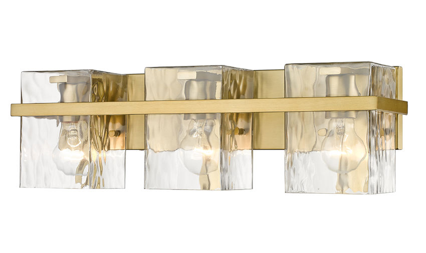Z-Lite Bennington Vanity Light 3-Light Modern Gold