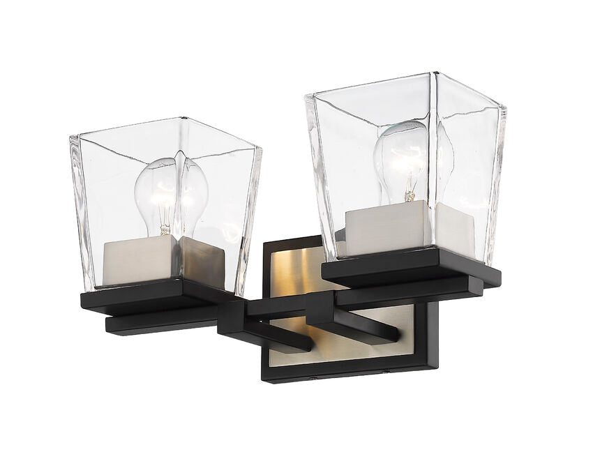 Z-Lite Bleeker Street Vanity Light Bathroom Interior Lifestyle | Lighting House Orillia