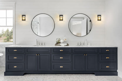 Z-Lite Bleeker Street Wall Sconce Matte Black Chrome Detail | Lighting House Orillia