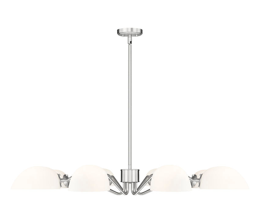 Z-Lite Breton Chandelier Dining Room Lifestyle