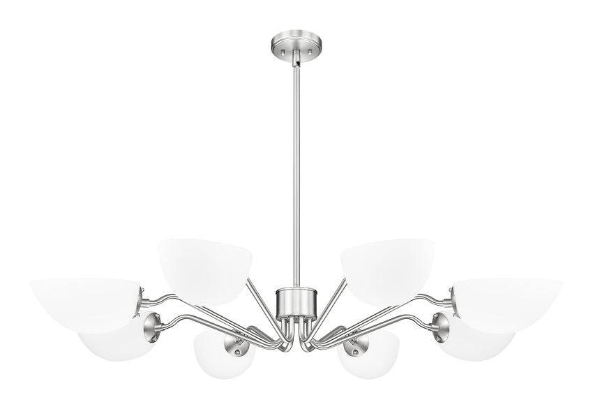 Z-Lite Breton Chandelier Night Lighting