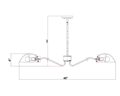 Z-Lite Breton Chandelier Dimensions