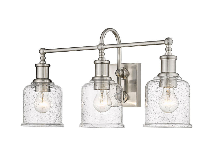 Z-Lite Bryant Vanity Light Bathroom Lifestyle Angle