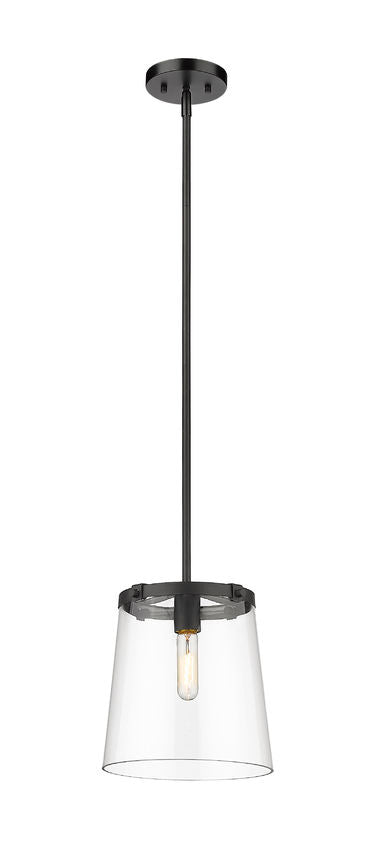 Z-Lite Callista Pendant 10-Inch Matte Black | Lighting House Orillia