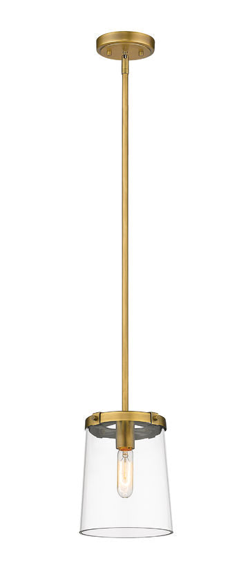 Z-Lite Callista Mini Pendant Rubbed Brass | Lighting House Orillia