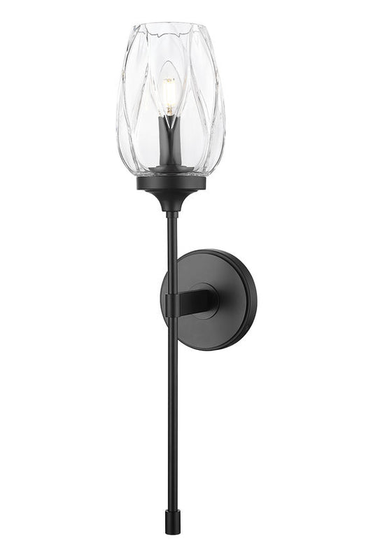 Z-Lite Cassian Wall Sconce Matte Black | Lighting House Orillia