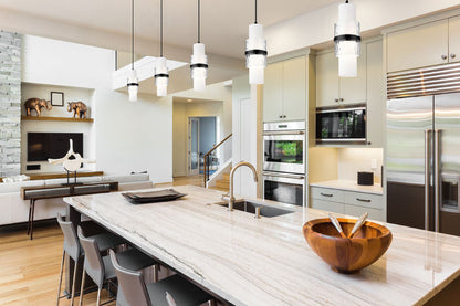 Z-Lite Cayden Pendant Kitchen Interior Lifestyle | Lighting House Orillia