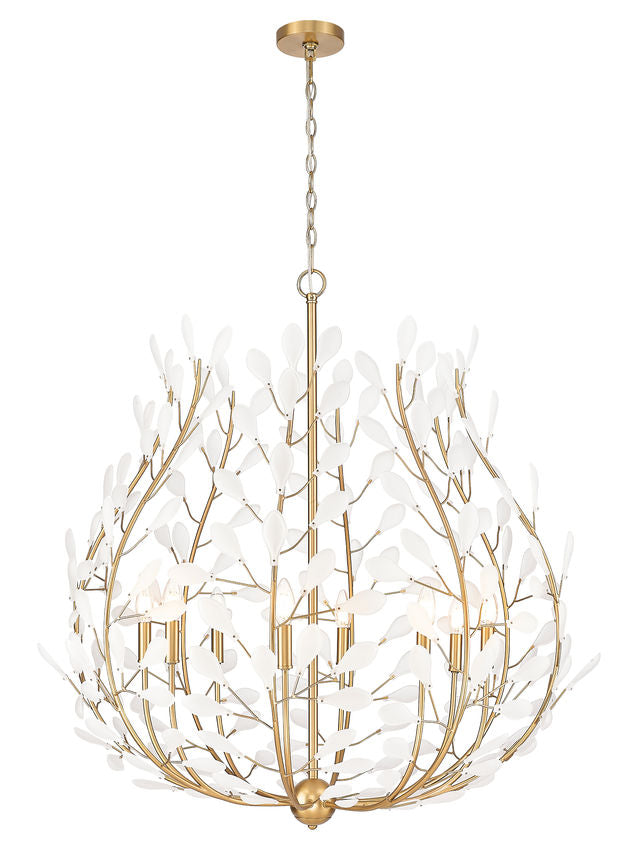 Z-Lite Claudine Chandelier 8-Light 38 inch