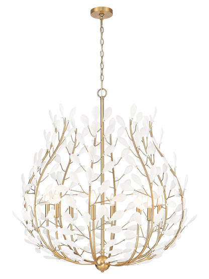 Z-Lite Claudine Chandelier 8-Light 38 inch