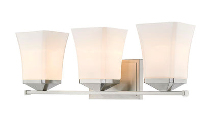 Z-Lite Darcy Vanity 3-Light Brushed Nickel | Lighting House Orillia